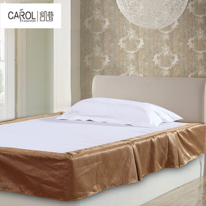Alta calidad hotel Lino Plisada Básica Plisada falda de la cama - Product Image 2
