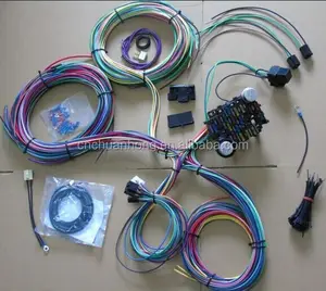 Auto fuse box wiring harness, control horn and headlights and reversing system