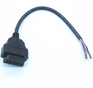 ขั้วต่อปลั๊กตัวผู้สำหรับ OBD2 16Pin ต่อสายเคเบิล OBD OBDII EOBD <span class=keywords><strong>ODB2</strong></span> 16ขา OBD 2อะแดปเตอร์เปิด - Product Image 5