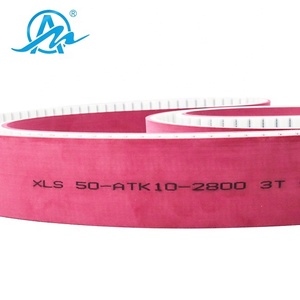 Tùy Chỉnh ATK10 + 3T Pu Thời Gian Vành Đai V Gân Vành Đai Thêm Red Cao Su Tráng - Product Image 6