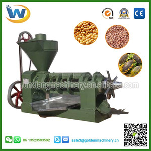 Prensa de Aceite de Coco Cocina Vegetal Mostaza Palma Salvado de Arroz de Pequeña Máquina Prensa de Tornillo en Frío - Product Image 3