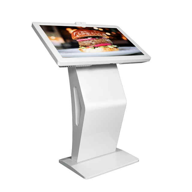 32 Inch Hotel Interactive Digital Display Self Information Query Floor Stand All in One Tablet Android Lcd Touch Screen Kiosk