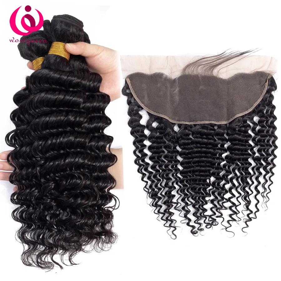 Бесплатный образец, дешево, оптовая продажа, пряди волос с глубокой волной, вьетнамские натуральные человеческие волосы