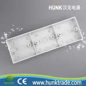 3 WAY size ELECTRICAL PVC JUNCTION BOX WIRING BOX PLASTIC BOX