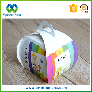 Personalizada hecha a mano de papel decorativo de gran lujo caja de pastel de queso - Product Image 3