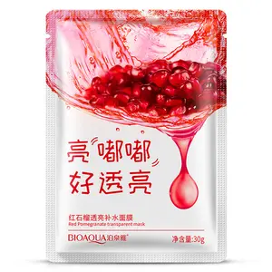 OEM Bioaqua Giữ Ẩm Chống Nhăn Aloe Lựu Mật Ong Tấm Mặt Nạ