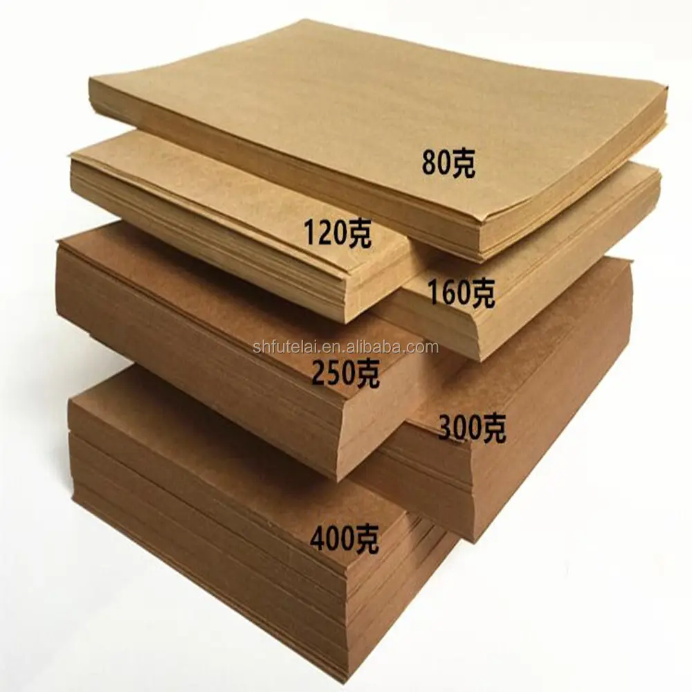 Papier von guter Qualität dünnes Kraft papier, braunes Kraft papier, Bastel papierrollen produkt 300g 31'43