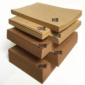 Papier kraft fin de bonne qualité 300g 31-43, papier kraft marron, produit artisanal en rouleau, livraison gratuite