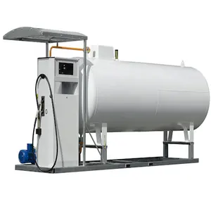 10Tons 20000 Litres 20CBM Complete LPG Skid plant cooking gas filling plant with Ex-explosion LPG filling dispenser