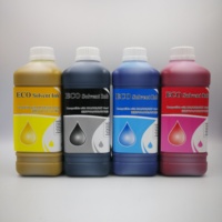 Tinta ecosolvente para impresora dual F1080-A1 XP600, buena calidad