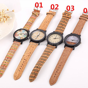 Mặt Hoa Gỗ Vân Da Đồng Hồ Đeo Tay Chất Lượng Cao Đồng Hồ Thạch Anh Thể Thao Cổ Điển Thời Trang Unisex Đồng Hồ Sành Điệu - Product Image 6