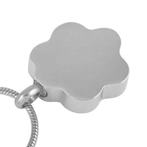 IJD8451 Hewan Peliharaan Kucing Anjing Paw Cetak Kremasi Perhiasan untuk Abu Wearable Guci Kalung Kenang-kenangan Peringatan Liontin untuk Wanita Pria - Product Image 4