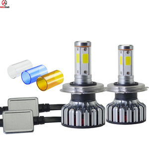 Weiyao mejor venta de productos led faro V18s <span class=keywords><strong>4</strong></span> lados COB chips auto faro Bluetooth venta al <span class=keywords><strong>por</strong></span> mayor - Product Image 6