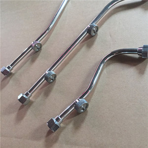 Piezas de repuesto para pulverizador a gasolina, cabeza curvada de metal tipo S para piezas de rociador - Product Image 3