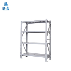 Estantería de metal para libros, estantería de almacenamiento para libros, estante de hierro con ángulo de acero ligero - Product Image 1