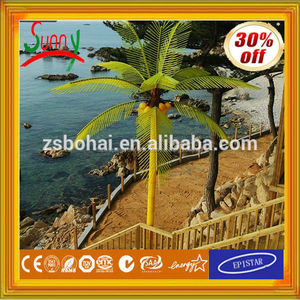 alibaba expresar al aire libre de navidad decorativos de coco palma de la mano del árbol de la luz con <span class=keywords><strong>el</strong></span> ce rohs gs aea ul - Product Image 1