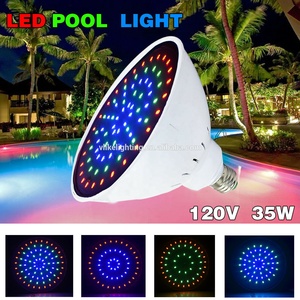 Top vendeur 35 W E27 E26 IP68 RVB <span class=keywords><strong>Par56</strong></span> <span class=keywords><strong>Piscine</strong></span> <span class=keywords><strong>LED</strong></span> <span class=keywords><strong>Ampoule</strong></span> Lampe Lumière 12 V A Mené La Lumière Sous-Marine - Product Image 4