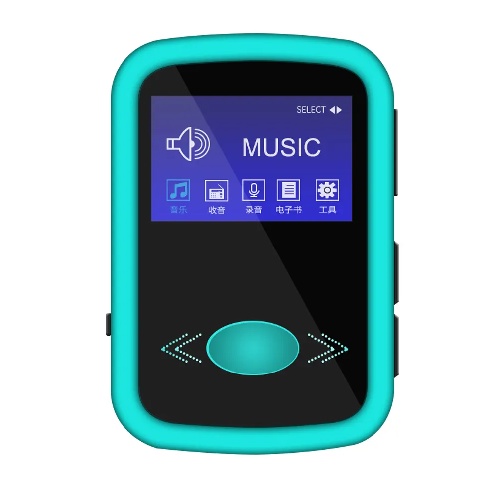 Clip MP3 player 8GB memory music player for wholesale