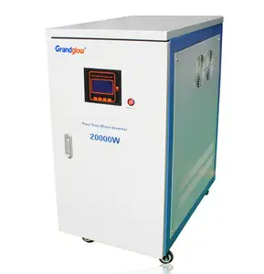 3 단계 220VAC 380VAC 태양 에너지 체계를 위한 격자 태양 변환장치 떨어져 순수한 사인 파동 20KW