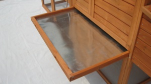 Gallinero <span class=keywords><strong>de</strong></span> Madera con Nido, Gallinero, Caseta <span class=keywords><strong>para</strong></span> Aves <span class=keywords><strong>de</strong></span> <span class=keywords><strong>Corral</strong></span>, con <span class=keywords><strong>Corral</strong></span> Grande al Aire Libre - Product Image 5