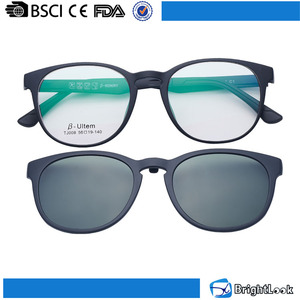 2016 Nueva uv400 cat3 clip en gafas <span class=keywords><strong>de</strong></span> <span class=keywords><strong>sol</strong></span> del marco óptico con <span class=keywords><strong>lentes</strong></span> dobles - Product Image 4