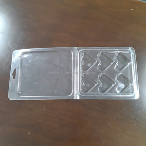 <strong>Custom</strong> <strong>Wax</strong> <strong>Melts</strong> <strong>Clamshell</strong> <strong>Packaging</strong> Box Top and Bottom Style <strong>Wax</strong> <strong>Clamshell</strong> <strong>Packaging</strong> with square and Heart Shape Cavities - Product Image 5