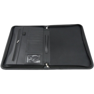 Modernqiu tùy chỉnh người đàn ông của A4 da danh mục đầu tư kinh doanh giá rẻ Dây Kéo nghệ thuật nộp hồ sơ sản phẩm - Product Image 5