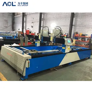 ACL HVAC 2.5 to 5mm thickness angle iron flange automatic welding production line