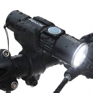 Đèn Xe Đạp 2000 Lumen Đèn <span class=keywords><strong>LED</strong></span> Phía Trước Xe Đạp Nhôm USB Sạc Thông Minh Xe Đạp Đèn Pha Xe Đạp Đèn Cảnh Báo - Product Image 5