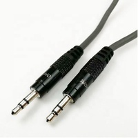 Cable auxiliar de Audio, Conector de 3,5mm a Jack, macho estéreo para coche, PC, teléfono, 1m,2m,3m