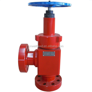 Katup Choke Manual Tipe API 6A H2 yang Dapat Disesuaikan/Katup Choke Jarum Sudut Tekanan Tinggi - Product Image 1