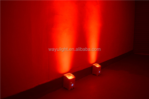 Không dây DMX mini LED rgbwa 6*18 Wát uplight mệnh ánh sáng ma trận Pin hoạt động Nhôm Cơ thể Đèn sân khấu cho chủ đề Đèn sân khấu - Product Image 2