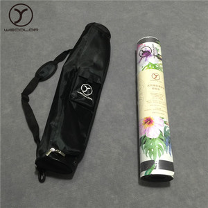 Estera de yoga para viajes, estera de goma natural antideslizante con estampado de logotipo personalizado respetuoso con el medio ambiente, plegable, la mejor cantidad - Product Image 6