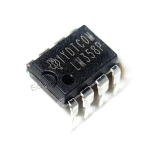 EC-Mart General Purpose LM358 2 Circuit DIP8 LM358P Operational Amplifiers IC LM358P
