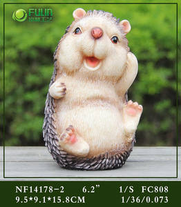 <strong>garden</strong> ornaments craft <strong>hedgehog</strong> on the sea-saw figurines - Product Image 6