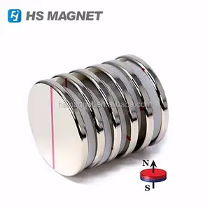 Muestra Gratuita de Imanes de Neodimio Redondos Industriales Permanentes Superfuertes N52, Fábrica de Imanes de NdFeB - Product Image 2