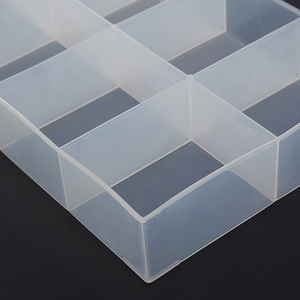 Small Plastic Box Plastic Plastic Box Organizer Small Parts Screw Divided Keyway Compartment Plastic Storage Box Organizer