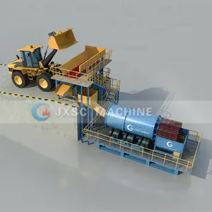 100tons Catoca complete line diamond gemstone gem washing plant include DMS system for diamond separation Angola