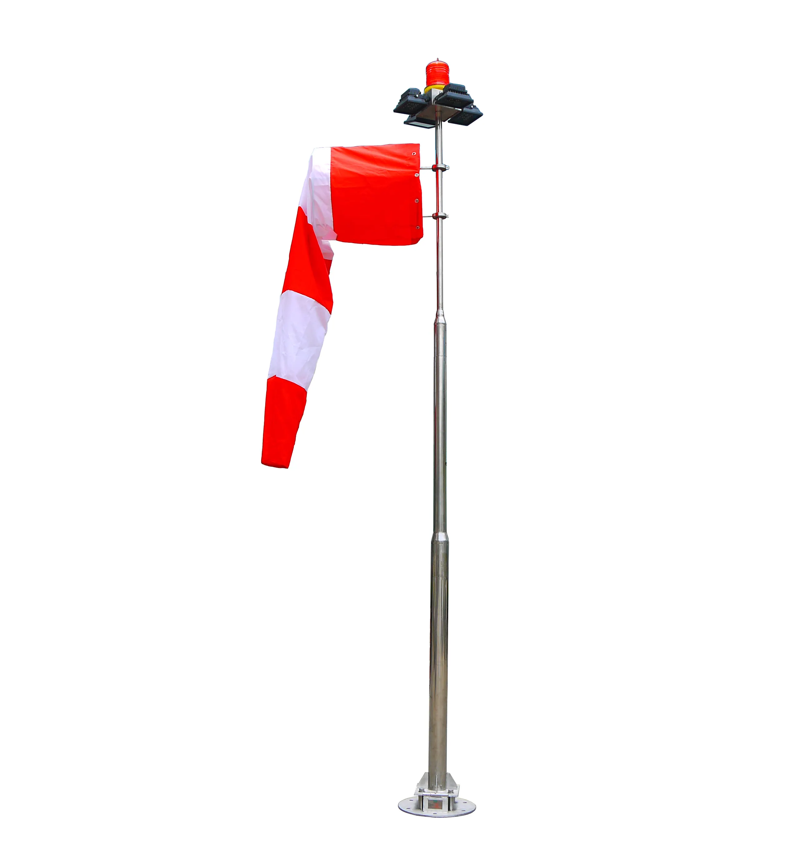 Windcone Lampu untuk Helipad/Helipad, Windsock/Heliport