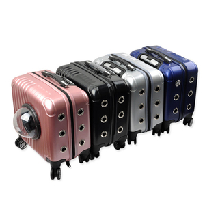 Transportador de mascotas expansible para perros y gatos, carrito de viaje, equipaje, certificado por la línea aérea - Product Image 6