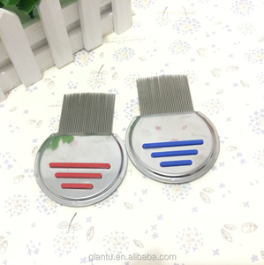 これは効きますよ！ 耐久性のあるステンレス製のシラミ取り櫛、シラミやシラミの卵を除去、男の子と女の子の勉強に最適 - Product Image 3