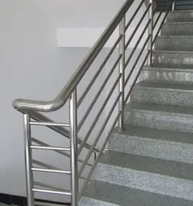 계단 난간 베스트 셀러 스테인레스 스틸 모든 파이프, 강화 유리 그래픽 디자인 온라인 기술 지원 1 조각