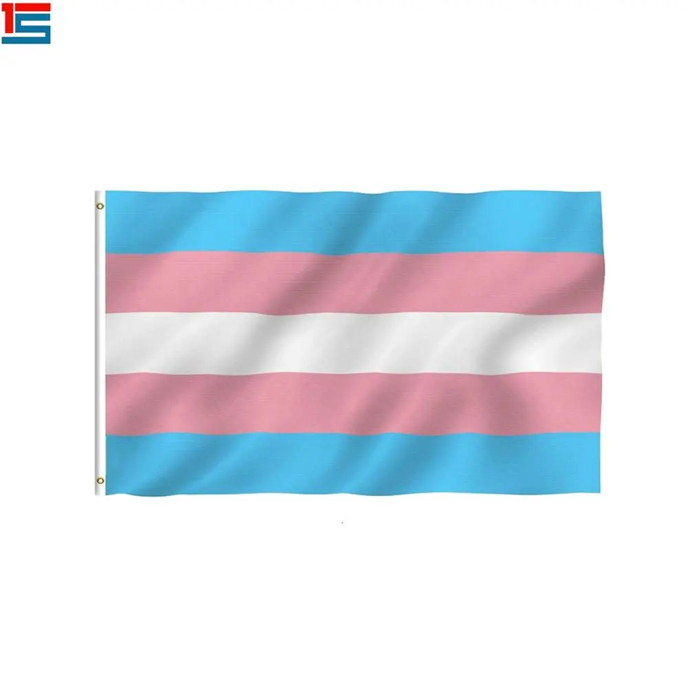 Hot Sale China Factory Supply 3x5ft Transgender Pride Flag Gay Pride Flag