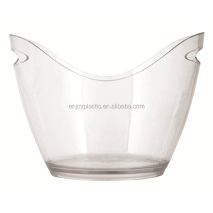 Seau à glace géant en plastique acrylique pour les boissons pour les fêtes et les divertissements en plein air - Product Image 3
