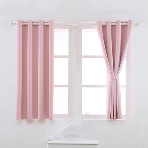 DaiRui Top seller tenda rosa per la ragazza <span class=keywords><strong>camera</strong></span> dei <span class=keywords><strong>bambini</strong></span> lavabile tenda da soggiorno finestre - Product Image 2