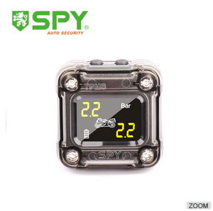 Kỹ thuật số Spy xe máy không thấm nước giám sát áp suất lốp hệ thống cảm biến bên ngoài TFT LCD hiển thị e-mark/CE/FCC chứng nhận 0-50 - Product Image 3