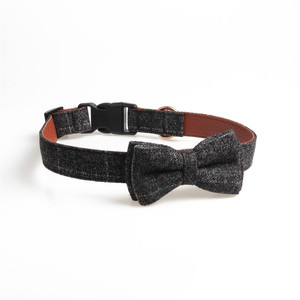 Pajarita de pata de gallo de estilo británico <span class=keywords><strong>Collar</strong></span> de perro seguro <span class=keywords><strong>Collar</strong></span> para mascotas - Product Image 5