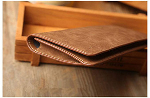 RFID blocco <span class=keywords><strong>portafoglio</strong></span> <span class=keywords><strong>uomo</strong></span> in pelle Bifold con taschino per la giacca e borsa porta carte di credito - Product Image 5