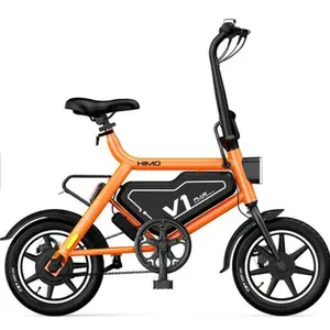 HIMO V1 Cộng Với 14 Zoll Faltbares Faltbares Fahrrad 25Km/H 36V 7.8 Ah Lithium-Batterie Xe Máy-Elektrofahrrad