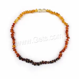 Wholesale teething amber necklace baby